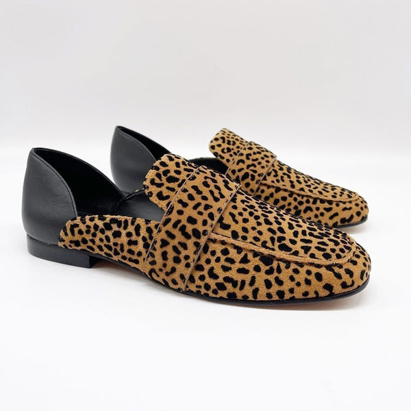 1. STATE Lace Leopard Loafer