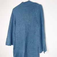 BARDOT Teal Bell Sleeve Sweater Dress