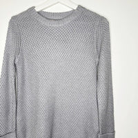PHILOSOPHY Gray Knit Sweater