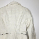 BLANKNYC Tweed Fitted Zipper Moto Jacket