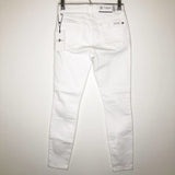 7 FOR ALL MANKIND White Super Skinny Jeans